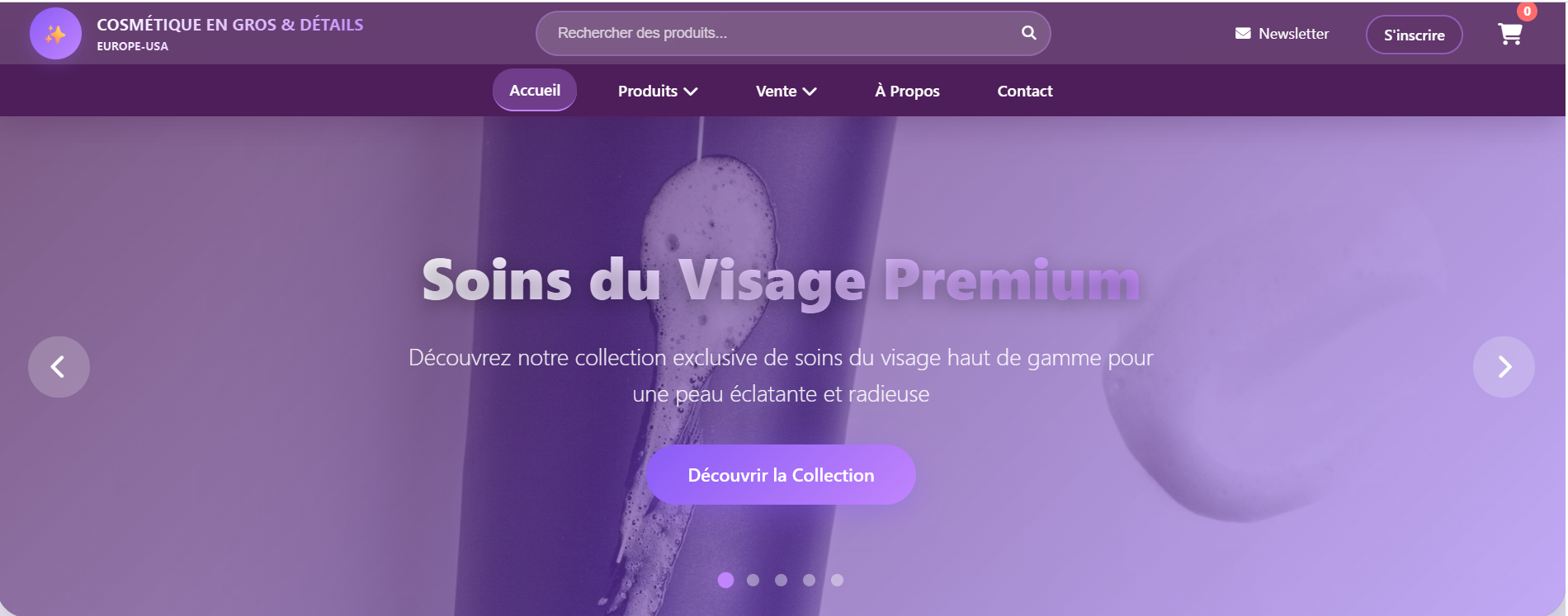 COSMÉTIQUE EN GROS & DÉTAILS EUROPE-USA